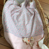 Baby blanket Liberty® fabric and fleece: GUS