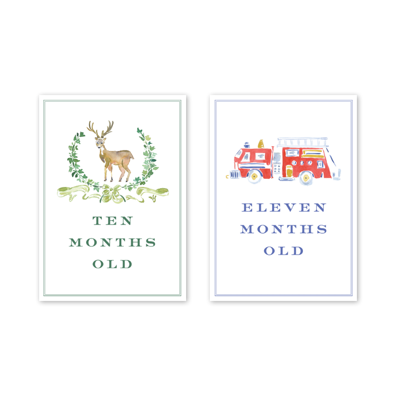 Joys of Boys: Milestone Cards - Set of 15