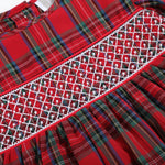 Tartan Smocked Dress