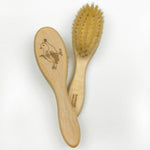 Wooden Baby Brush - Hedgehog