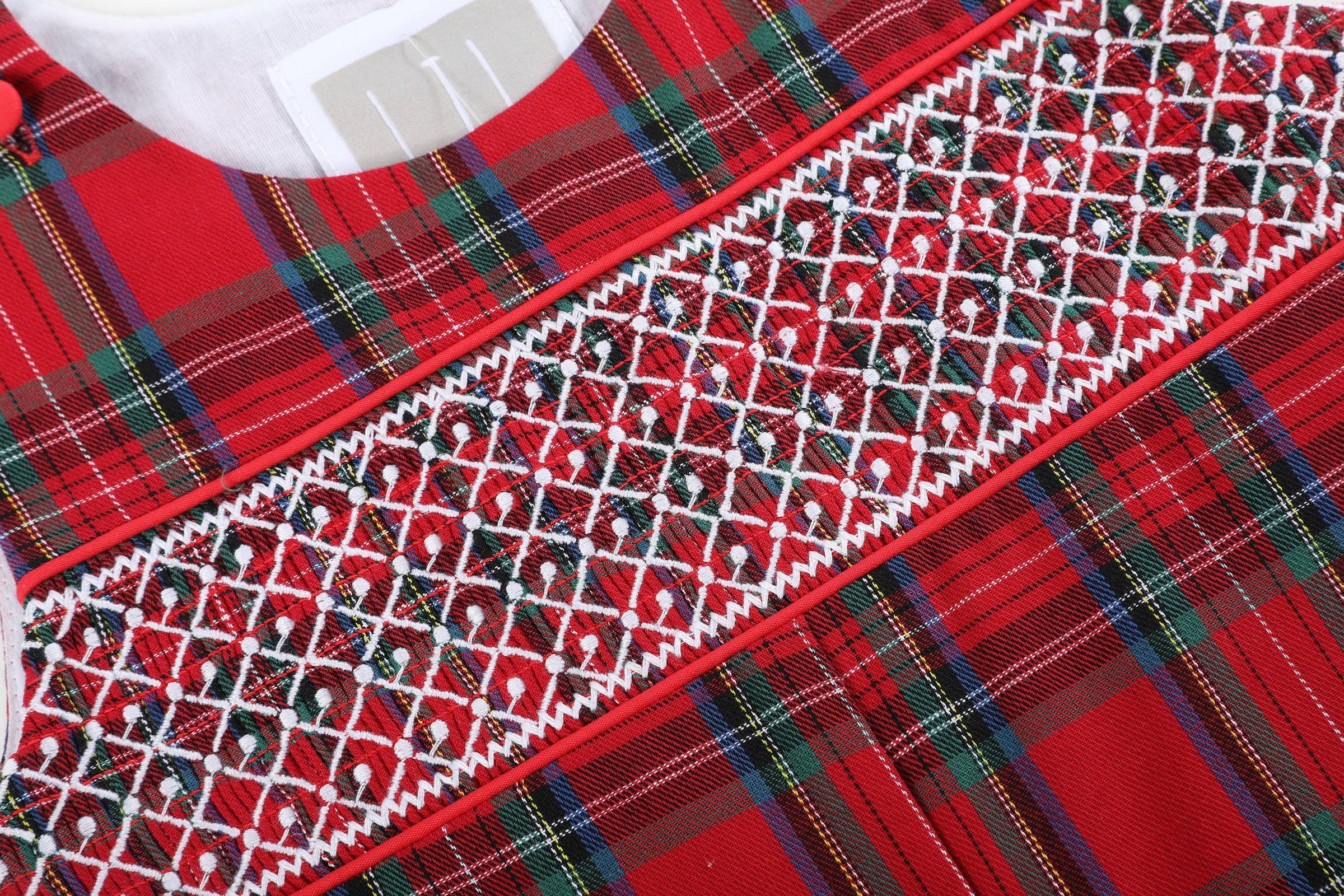 Tartan Smocked Longall