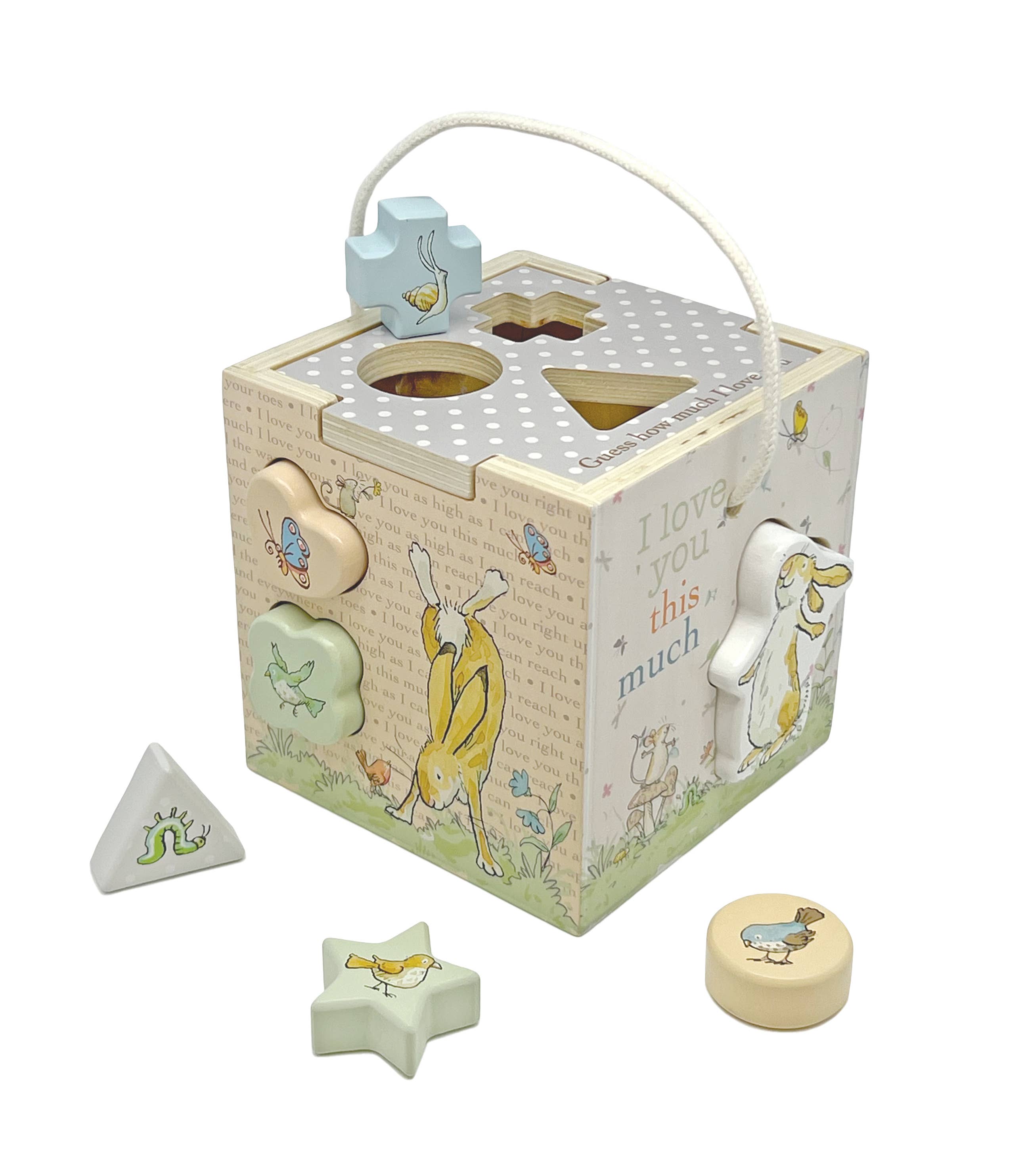 GHMILY Wooden Shape Sorter