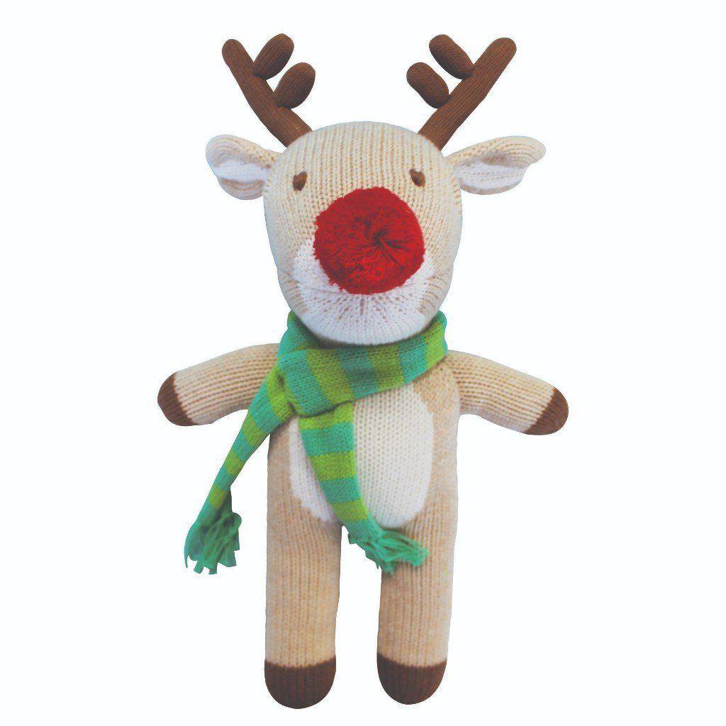 Rooney the Reindeer Knit Doll: 12" Plush