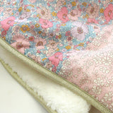 Baby blanket Liberty® fabric and fleece: GUS