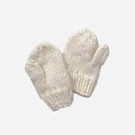 Classic Mittens, Cream | Baby Gloves | Kids Winter Clothing: XS; 3-6mths