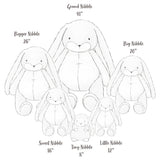 Little 12" Nibble Bunny - Pink