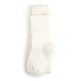 Ivory Cable Knit Tights