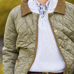 Quarter Zip Sweater - Gray