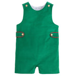 Button Tab John John - Evergreen Corduroy