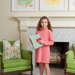 Tatum's Turtleneck Dress - Parrot Cay Coral