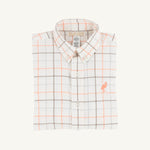 Dean's List Dress Shirt - Mantua Tattersall/Seashore Sherbert