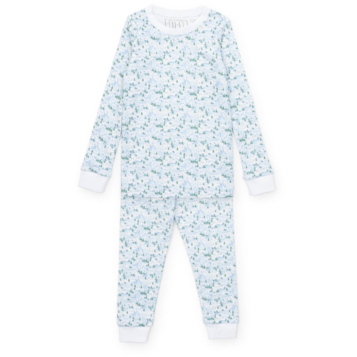 Grayson Pajama Pant Set - Snow Capped Mountains