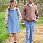 Quarter Zip Sweater - Chestnut