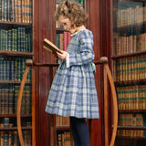 Heidi Blue Tartan Smocked Dress