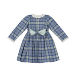 Heidi Blue Tartan Smocked Dress