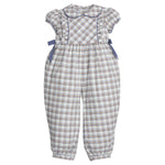 Hazel Romper - Clarkson Plaid