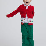 Banded Pant - Evergreen Corduroy