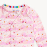 Pink Apres Chic Modal Convertible Coverall