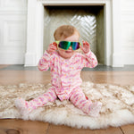 Pink Apres Chic Modal Footie