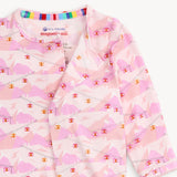 Pink Apres Chic Modal Footie