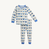 Spin Me Right Round Long Sleeve Pajama Set