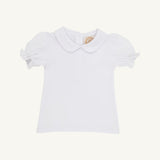 Maude's Peter Pan Shirt - Short Sleeve Pima Shirt and Onsie