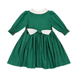 Olympe Green Smocked Christmas Dress