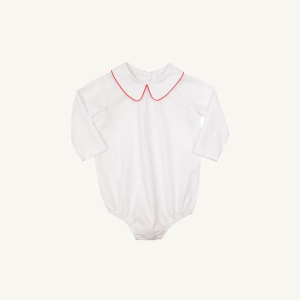 Peter Pan Shirt - Woven Long Sleeve Onesie