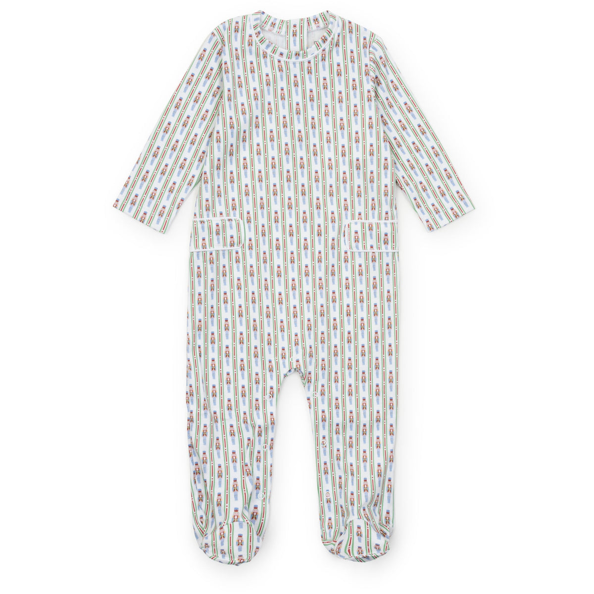 Preston Boys' Romper - Nutcracker Stripe