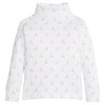 Printed Turtleneck - Reindeer Games