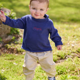 Banded Pant - Pebble Twill