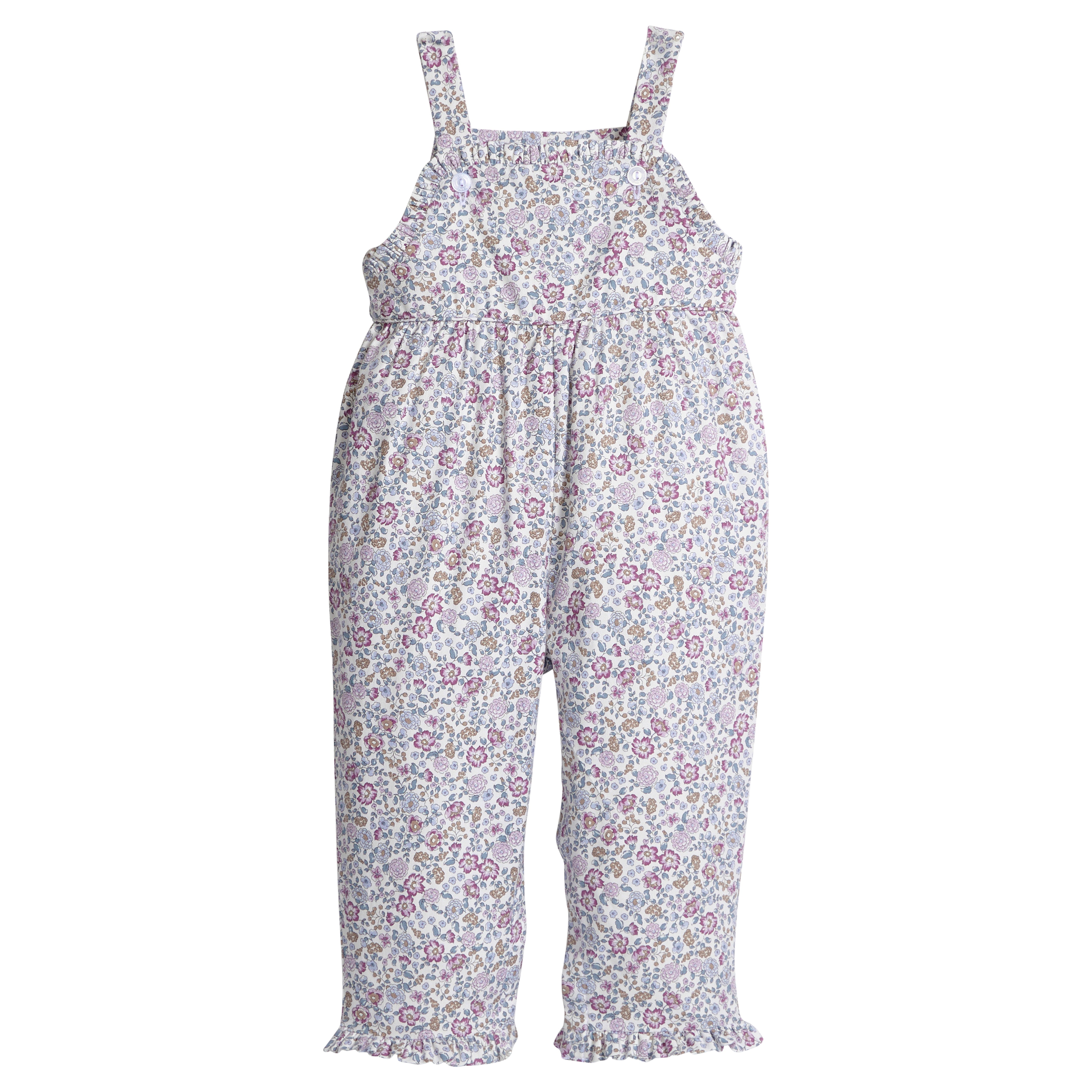 Ruffled Overall - Margaux Floral