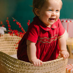 Stella Red Corduroy Bubble