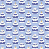 Grayson Pajama Pant Set - Birthday Cake Blue