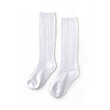 Cable Knit Knee High Socks