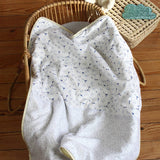 Baby blanket Liberty® fabric and fleece: GUS