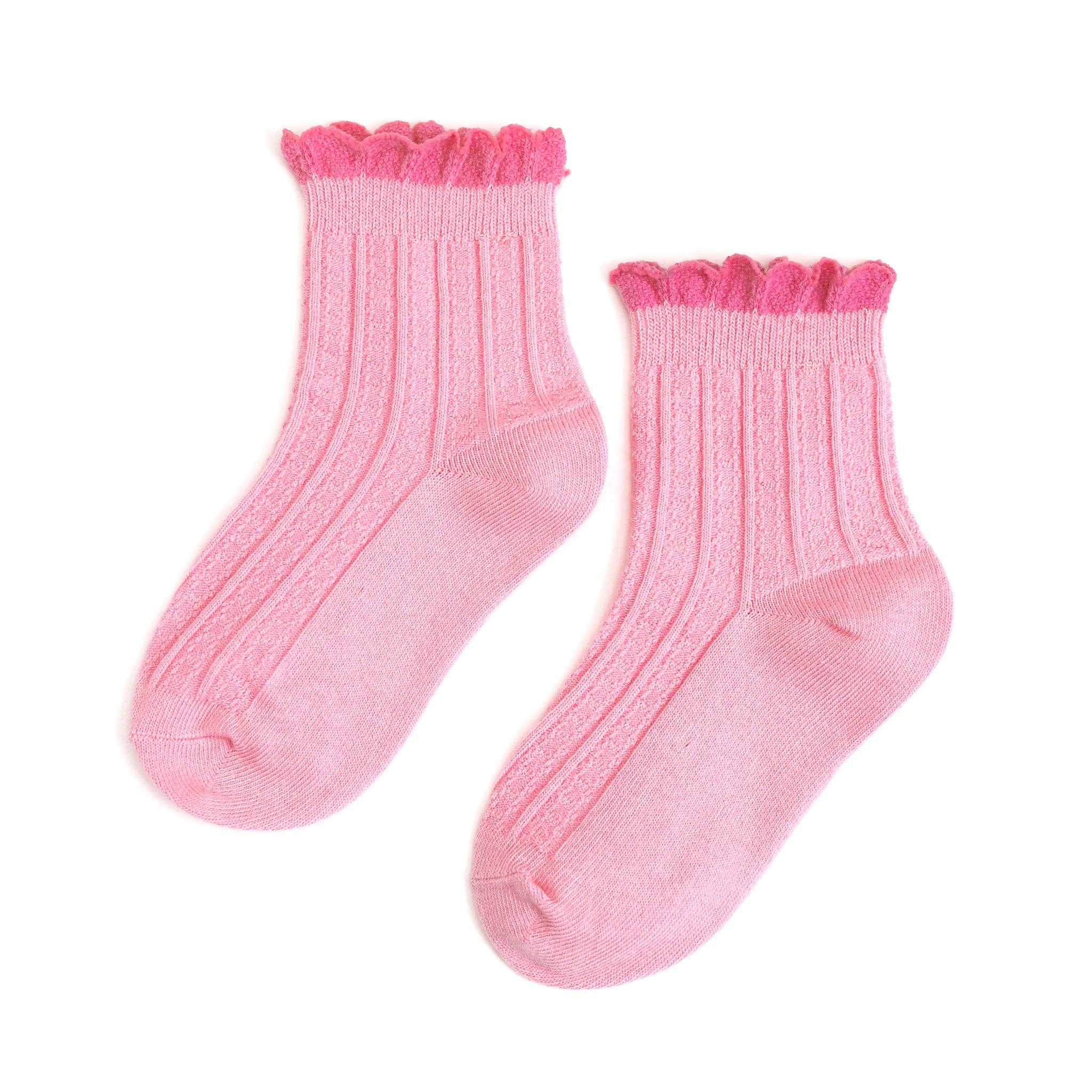 Blossom Frill Midi Socks: 1.5-3 YEARS
