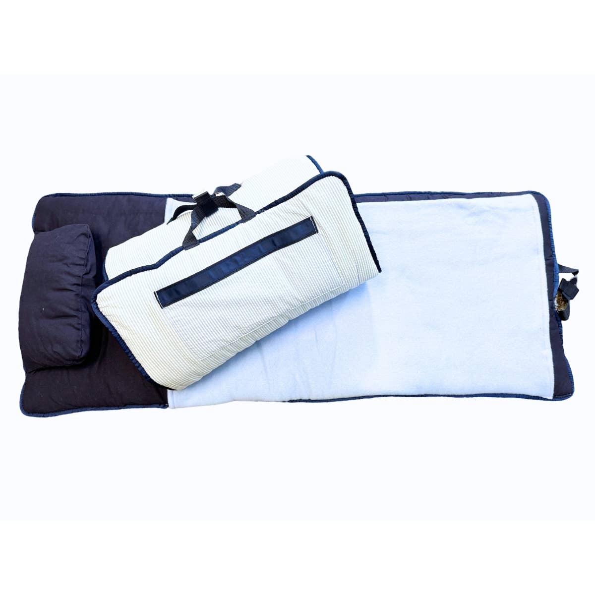 Skipper Seersucker Nap Roll | Mint