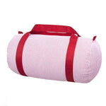 Red Seersucker Medium Duffel | Mint