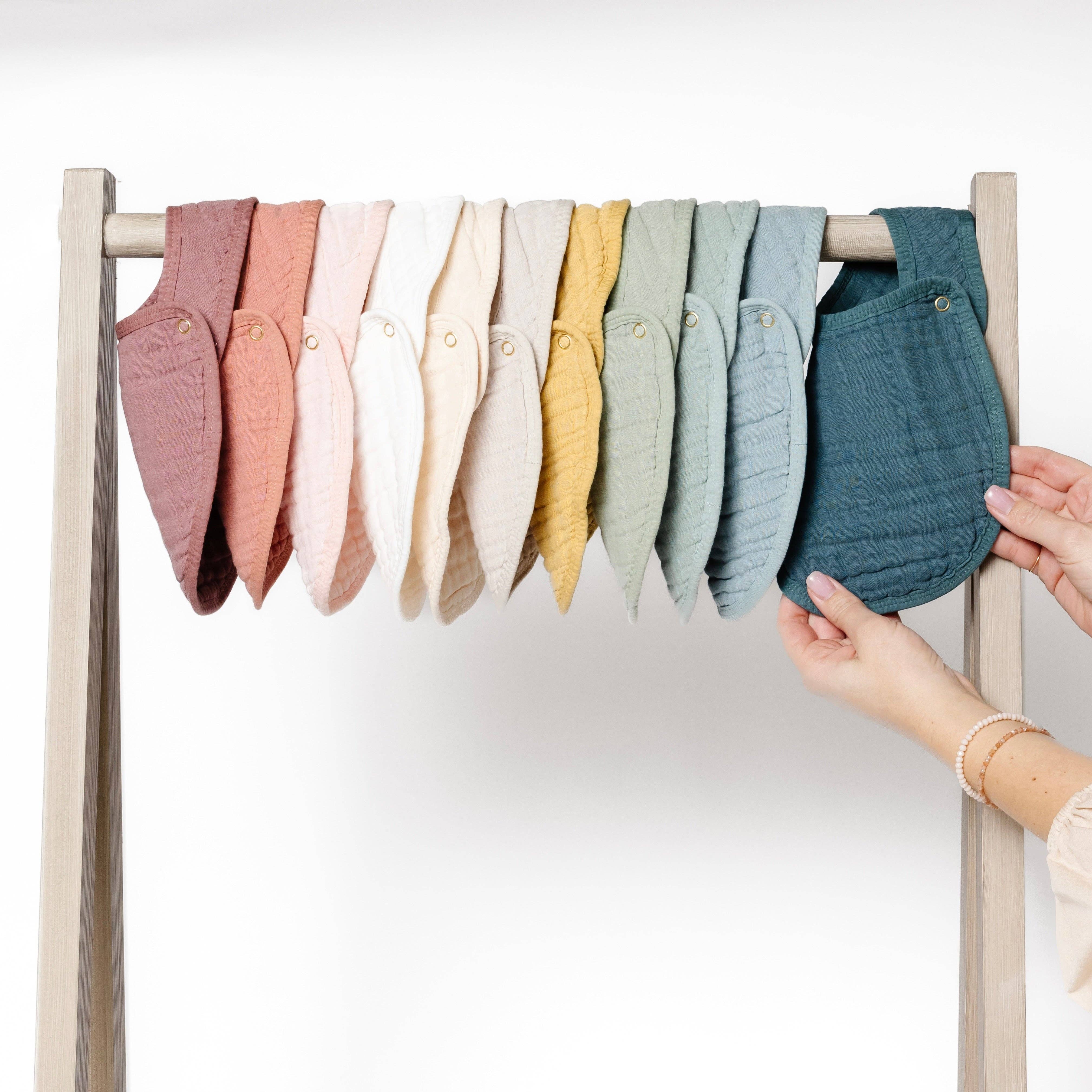 Cloud Muslin™ Bib 2 Pack - Honey