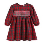 Tartan Smocked Dress
