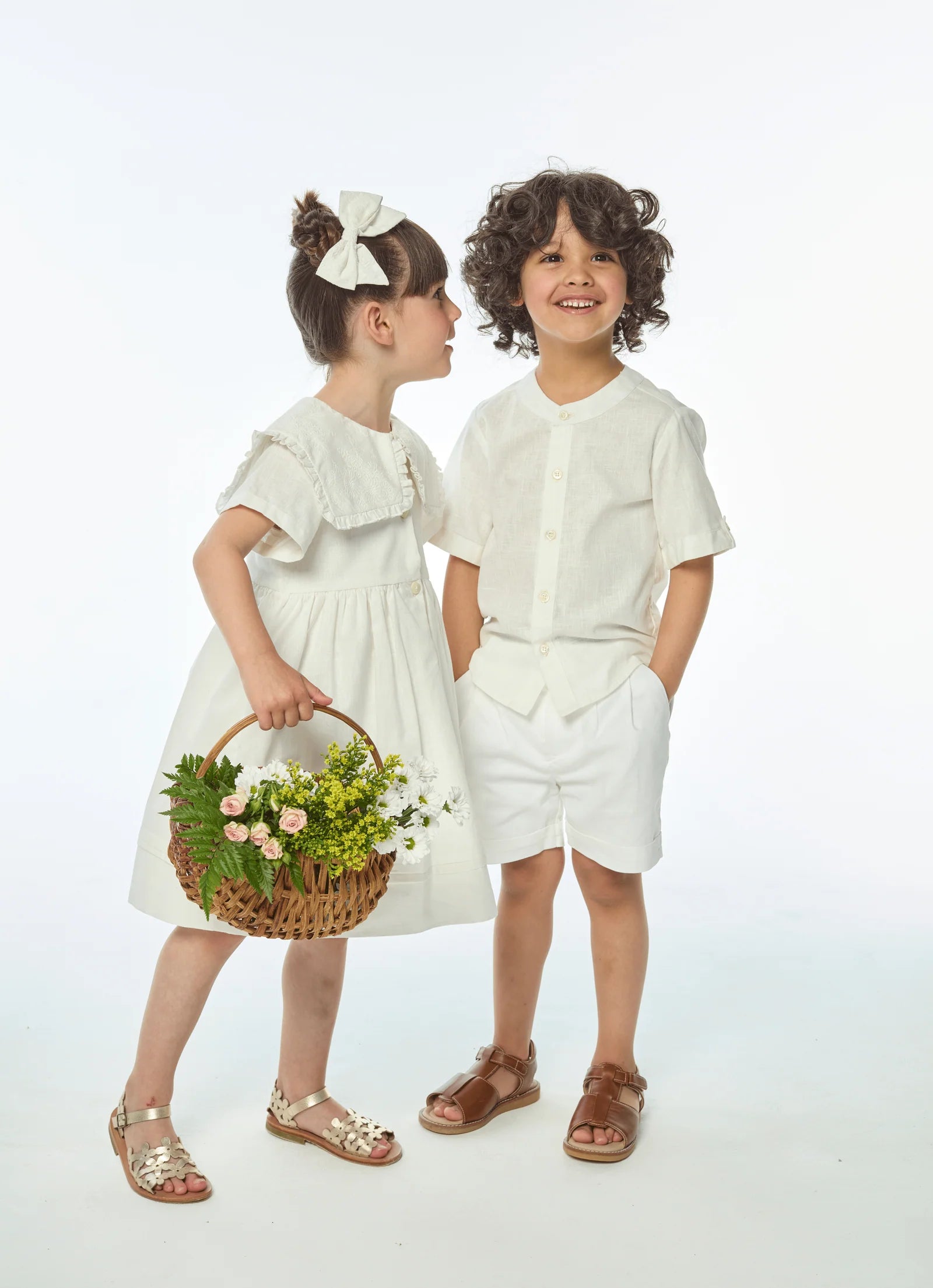 Maxence Boy Shirt - Off White
