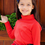 Tatum`s Turtleneck Shirt - Richmond Red