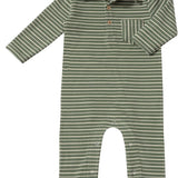 Kingston Polo Romper Forest/Cream