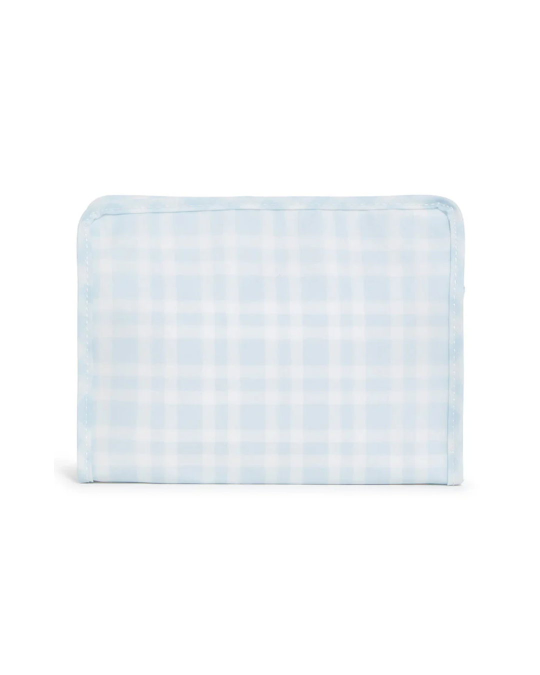 ROADIE MEDIUM Zip Pouch - Pimlico Plaid Blue