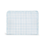 ROADIE MEDIUM Zip Pouch - Pimlico Plaid Blue