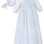 Sarah Louise Traditional Boys Christening Robe and Bonnet 001175