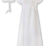 Sarah Louise Convertible Christening Bubble and Robe - White 001179