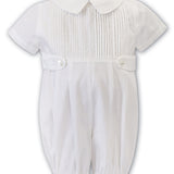 Sarah Louise Convertible Christening Bubble and Robe - White 001179