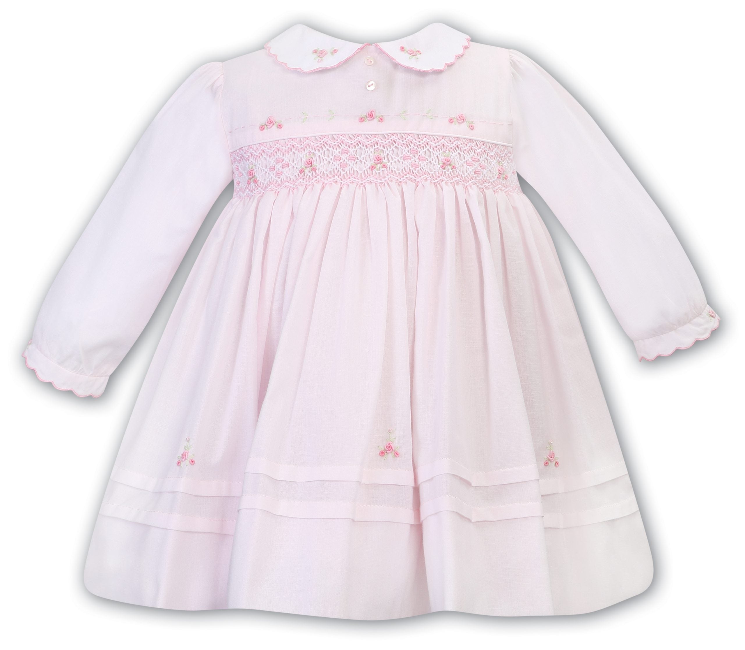Smocked Rose Dresss